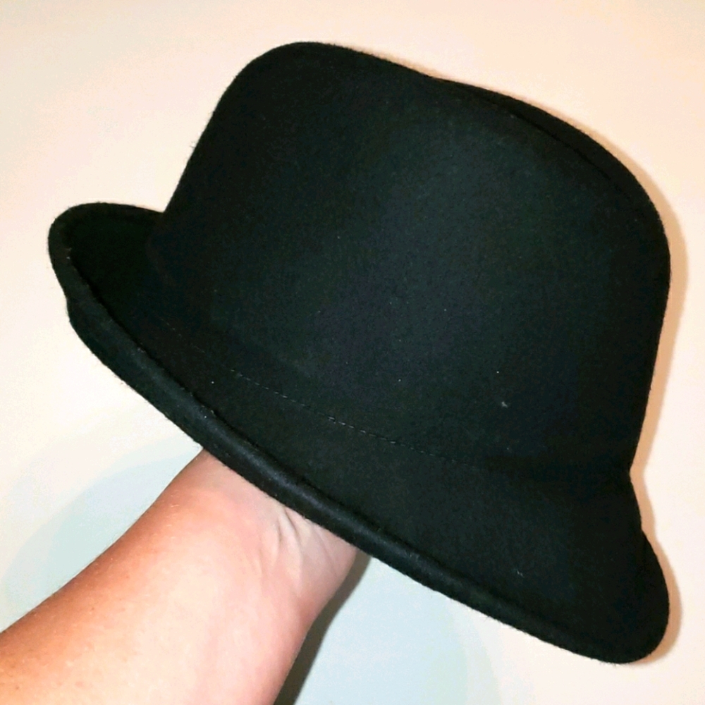 Black Wool Fedora